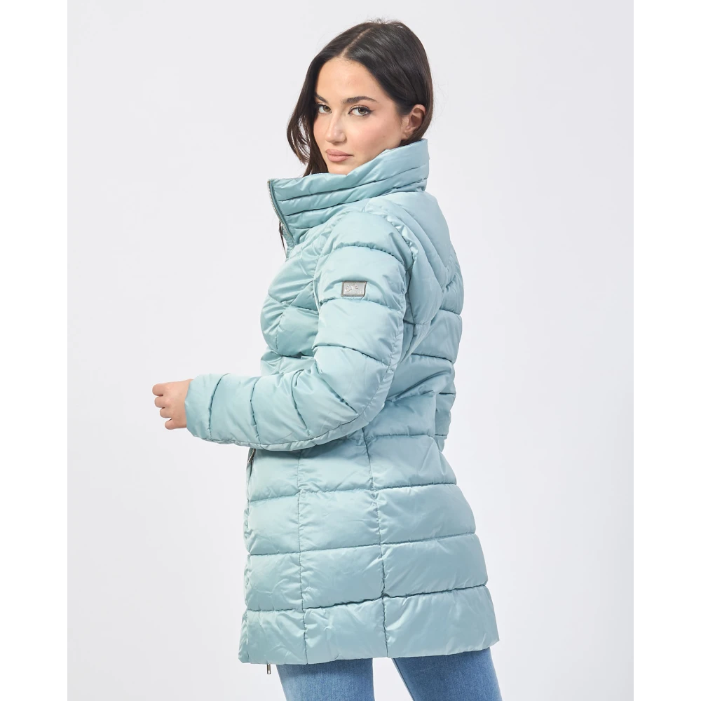 YES ZEE Groene Winterjas Green Dames