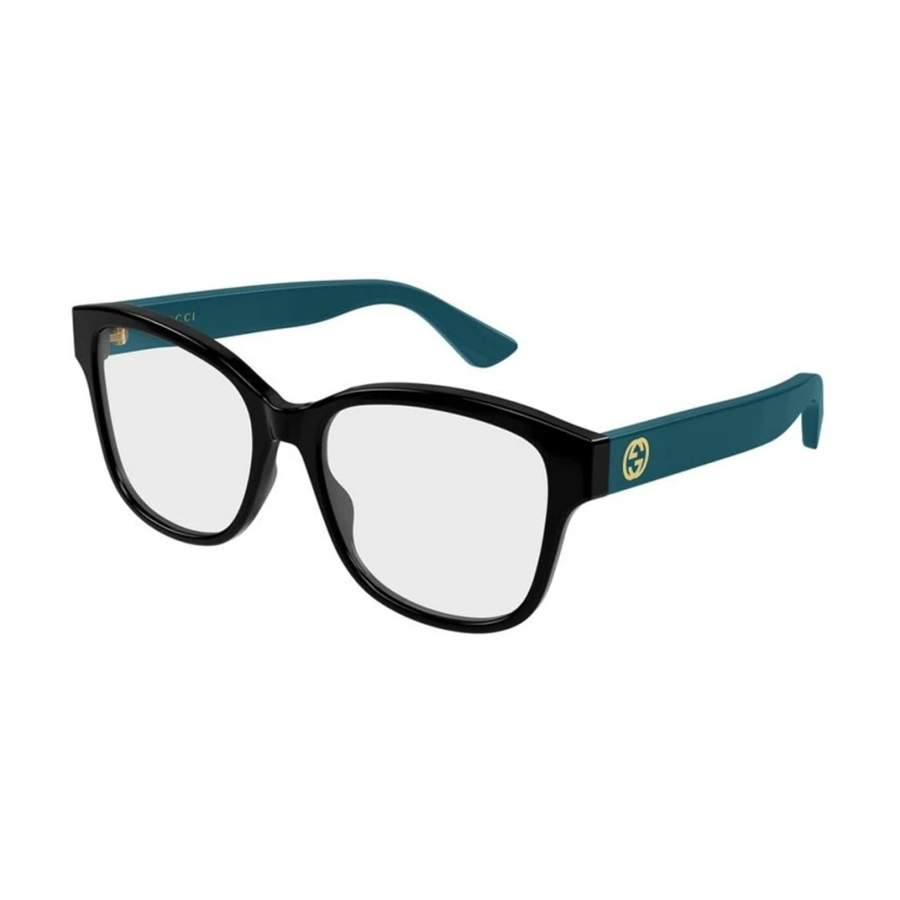 Gucci Transparent Woman Gg2193o 003 Optical Frames Injected Black Squared - Image 2