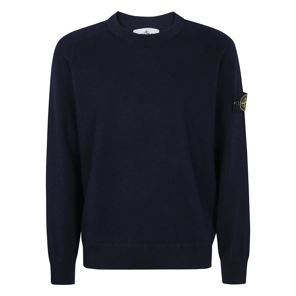 Stone Island Casual Gebreide Trui Black Heren