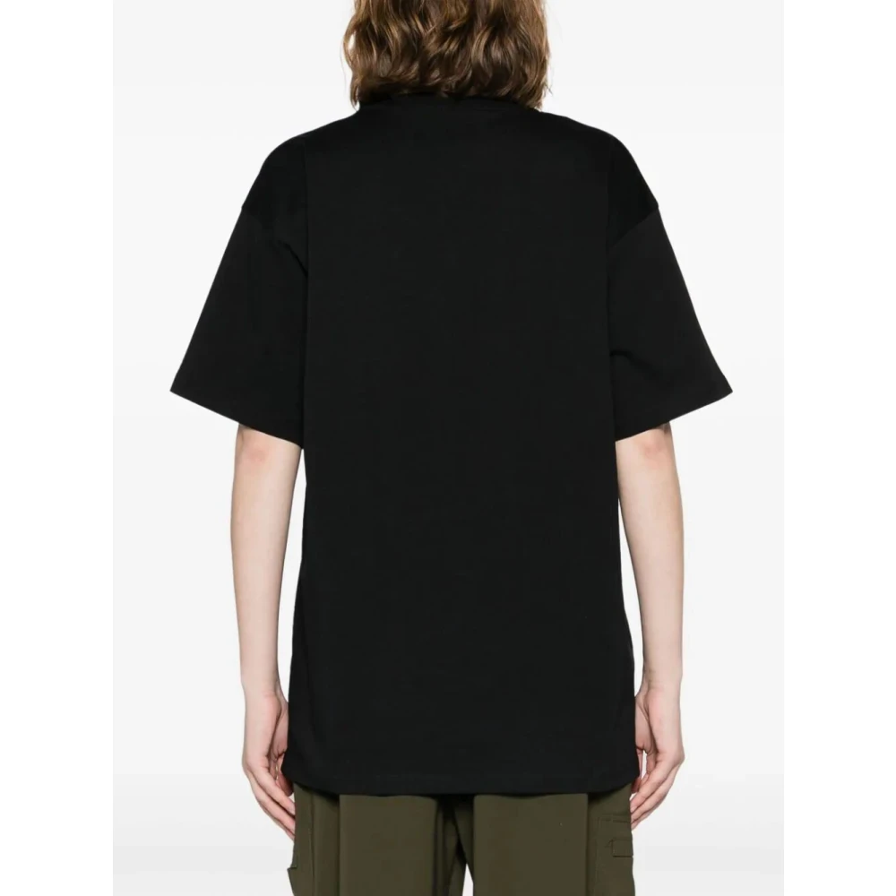 Moschino Casual Katoenen T-shirt Black Dames