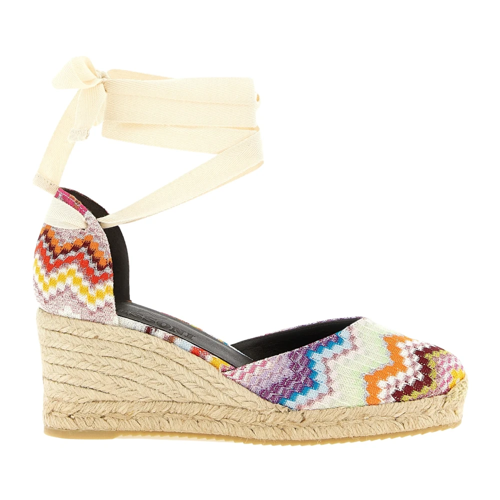 Missoni Eva Espadrilles - Female - Wedges - Multicolor - 8 Uk - Shoes