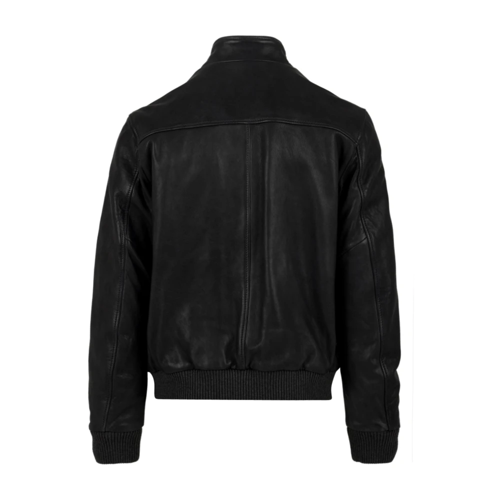 The Jack Leathers Stijlvolle Leren Jassen Black Heren