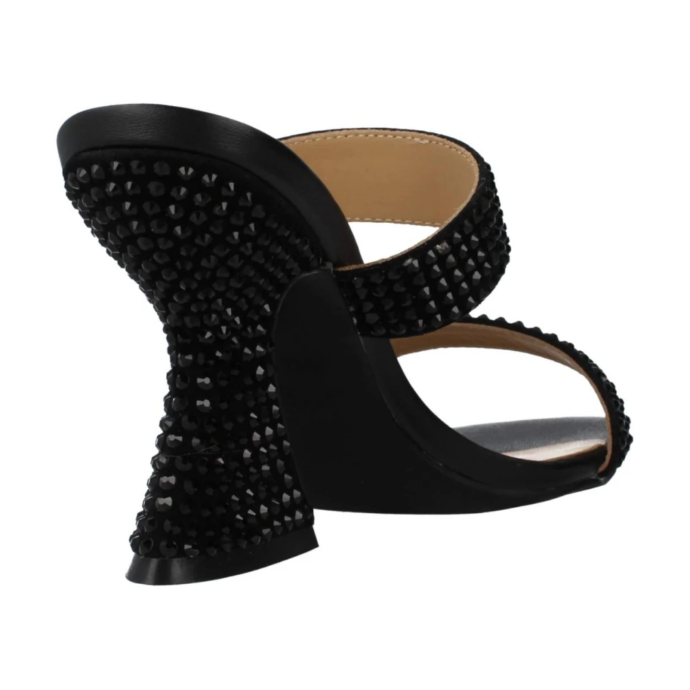 Alma en Pena Heeled Mules Black Dames