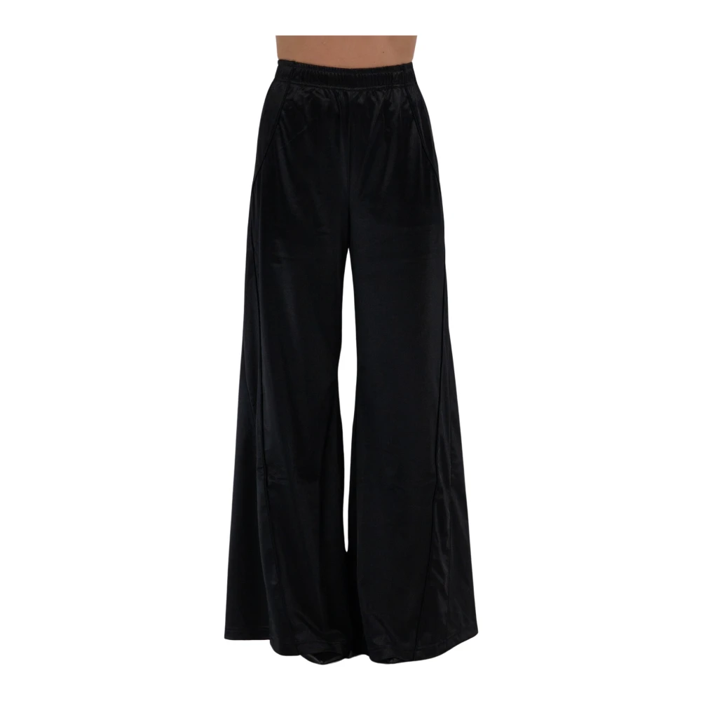 MM6 Maison Margiela Wijde Broek Black Dames