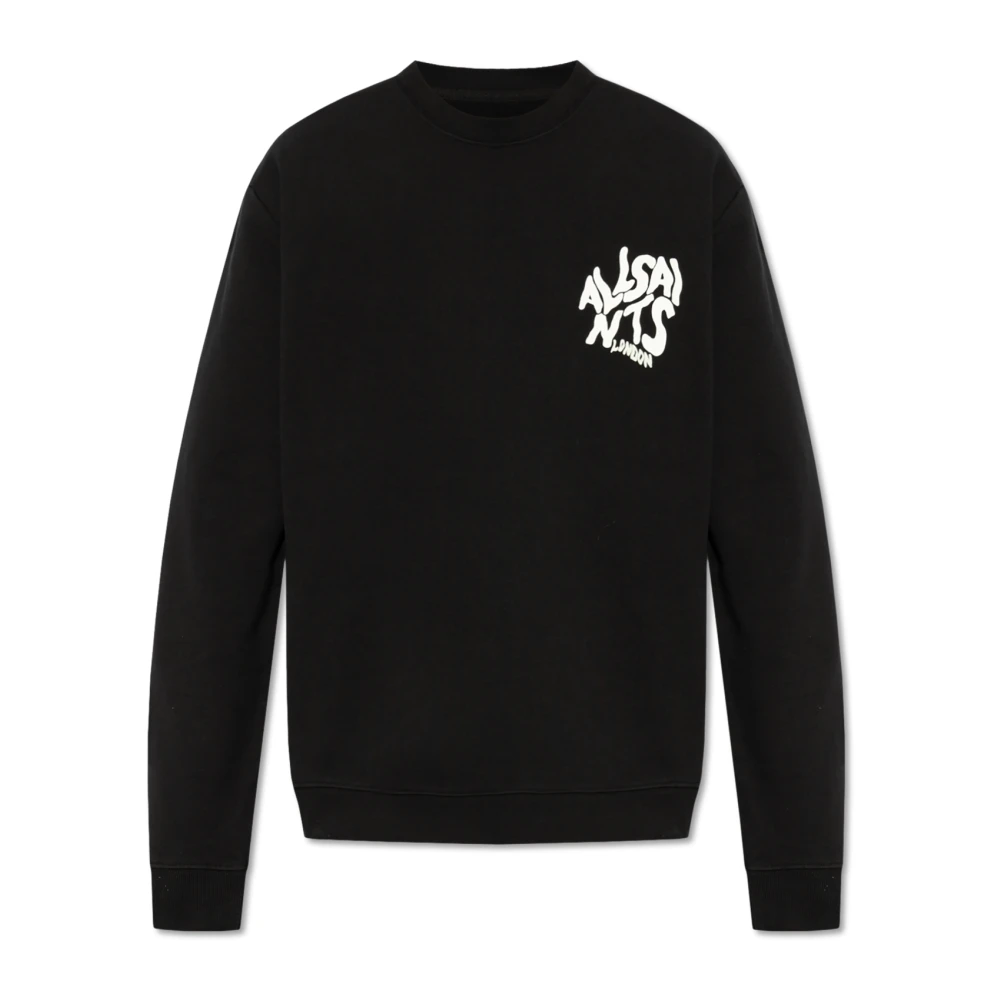 AllSaints Sweatshirt 'Orlando' Black Heren