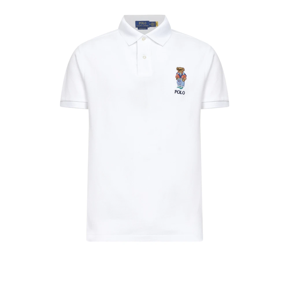 Polo Ralph Lauren Uomo Bianco Top, L, New,