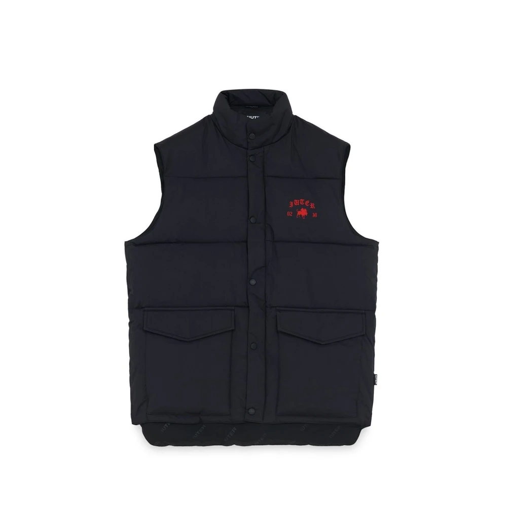 Iuter Nylon jassen en blazers Dogo Breed Black Heren