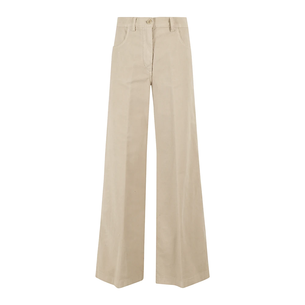 Aspesi Moderne Broek Model 0156 Beige Dames