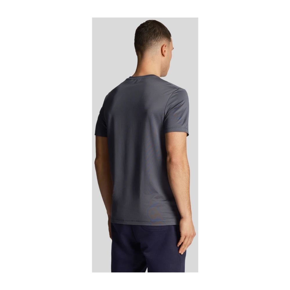 Lyle & Scott Merk Schouder T-shirt Blue Heren
