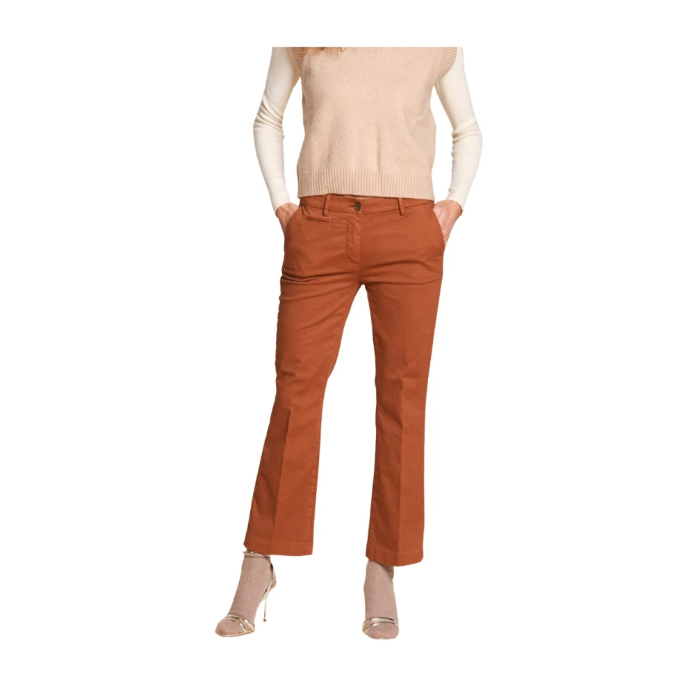 Mason's Damen Braun Hosen, Sgröße: