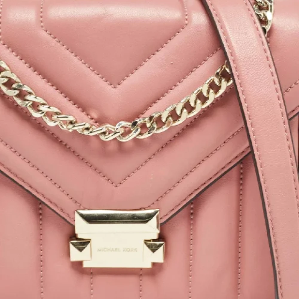 Michael Kors Pre-owned Leather shoulder-bags Pink Dames