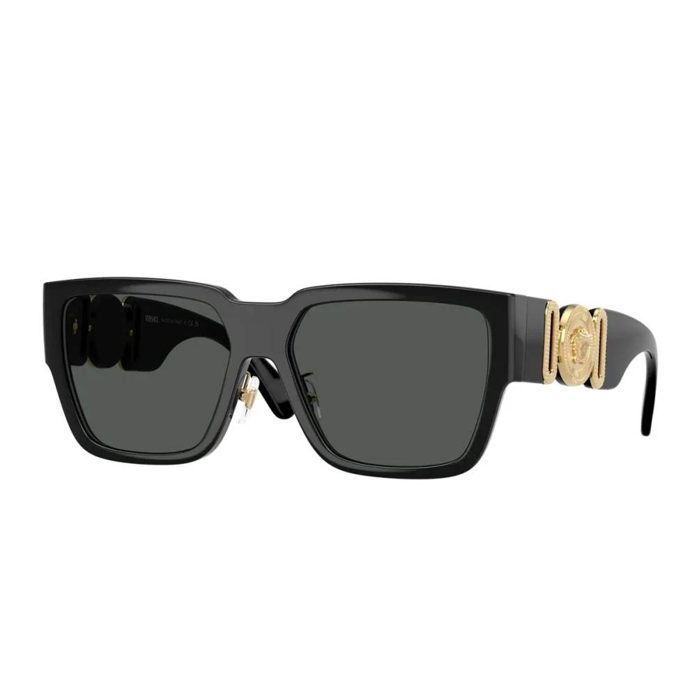 Versace , Black Sunglasses Dark Grey lenses, VE4483D GB1/87, Mojo Glasses - Image 6