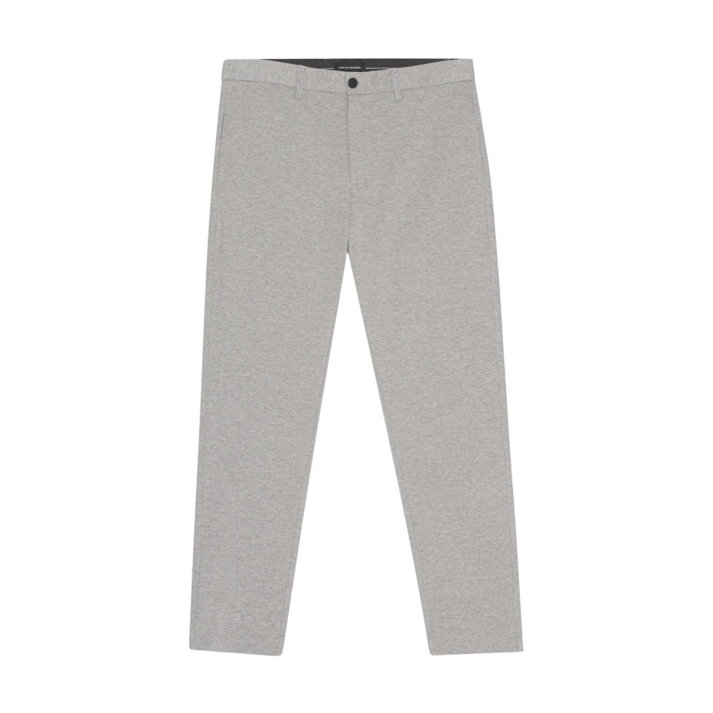 Clean Cut Broek- CC Milano Brendon Jersey Pants Gray Heren