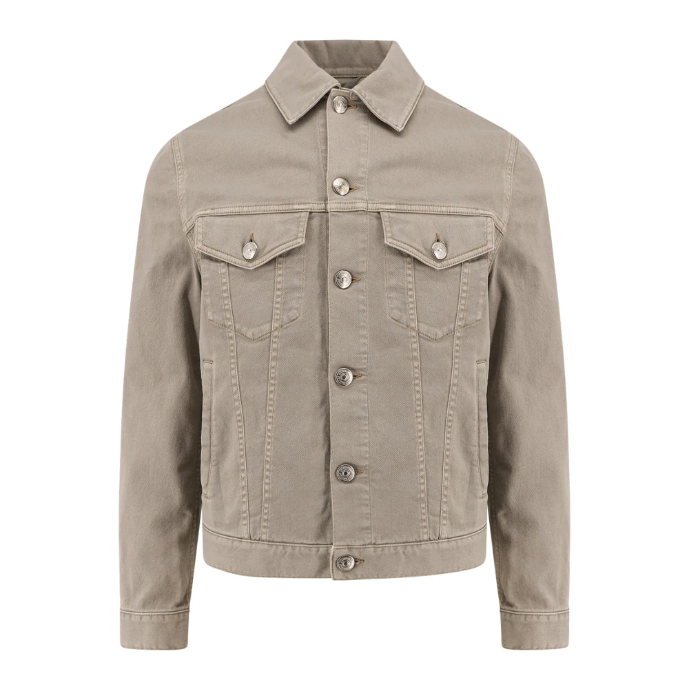 Jackets > Denim Jackets - - Brunello Cucinelli - Modalova