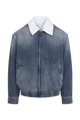 Zip-up Jacka i Denim