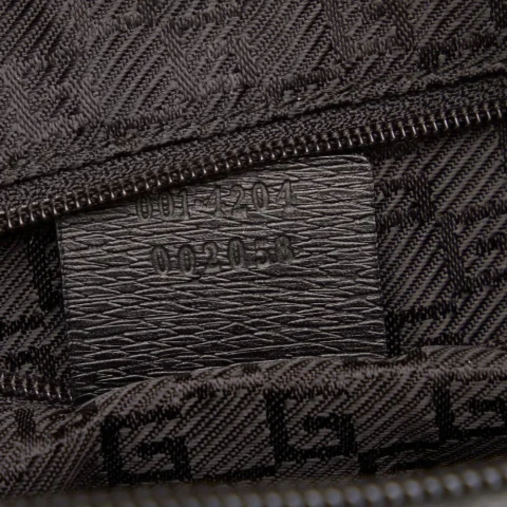 Gucci Vintage Pre-owned Leather shoulder-bags Black Dames