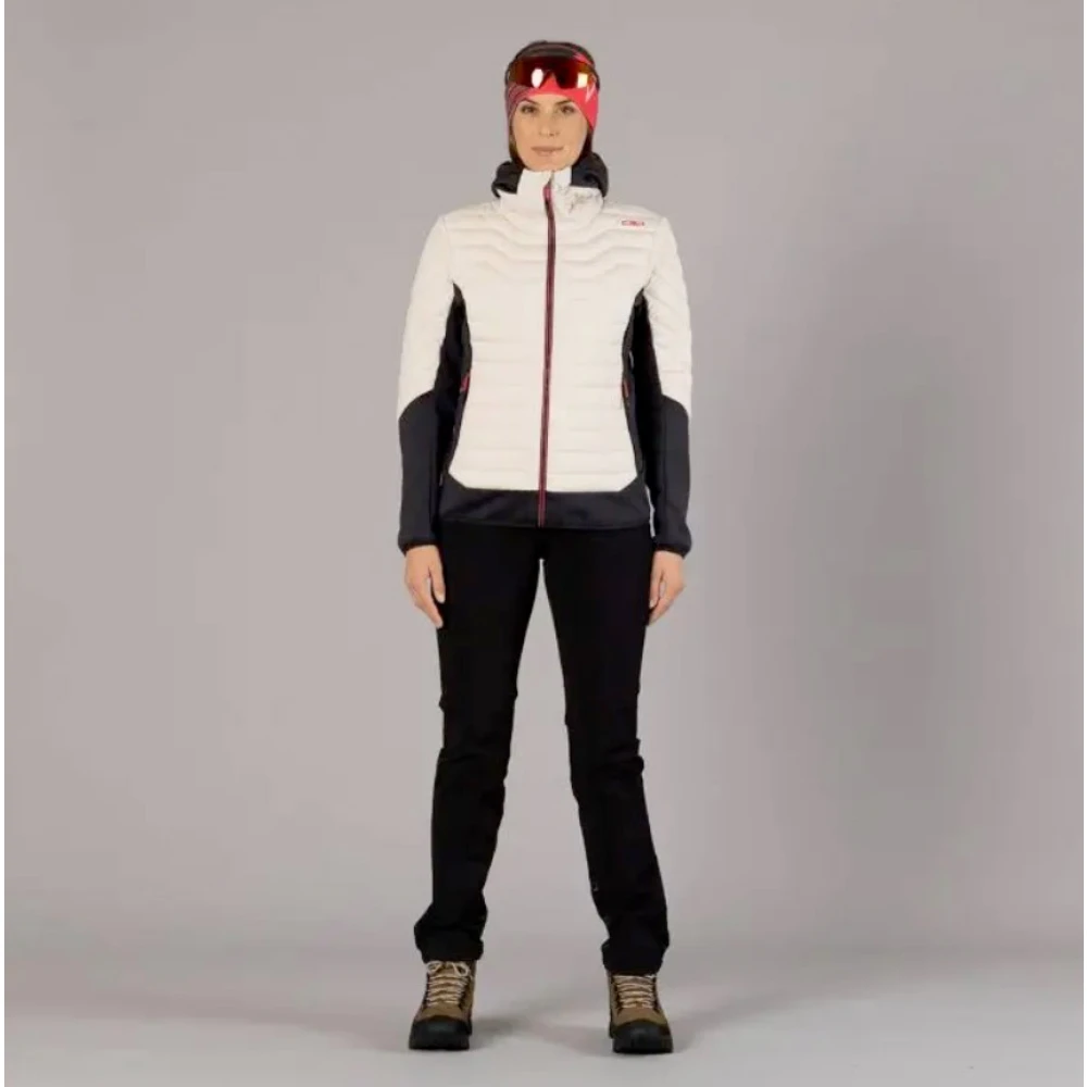 CMP Waterafstotende winddichte jas met capuchon Beige Dames