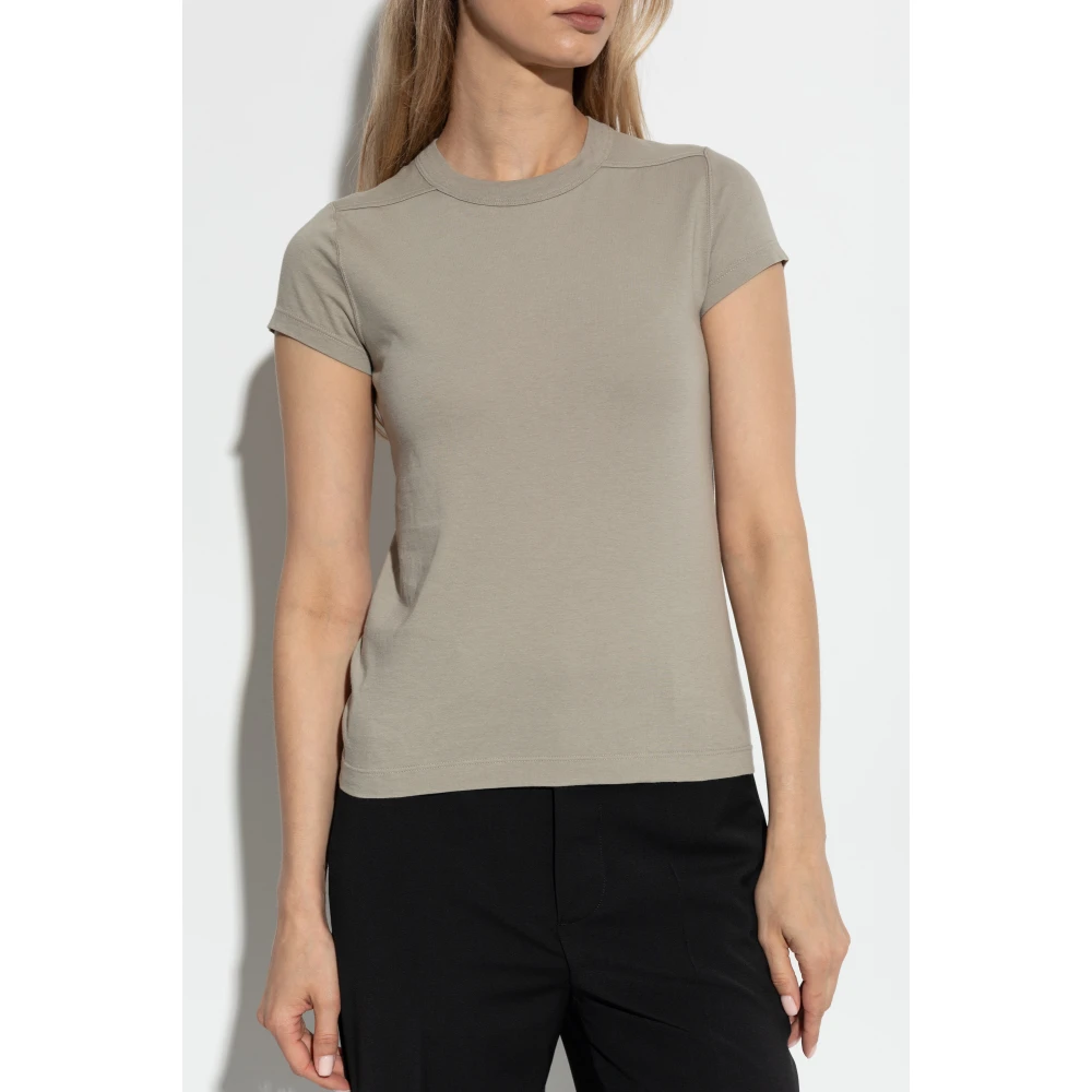 Rick Owens Level T-shirt Beige Dames
