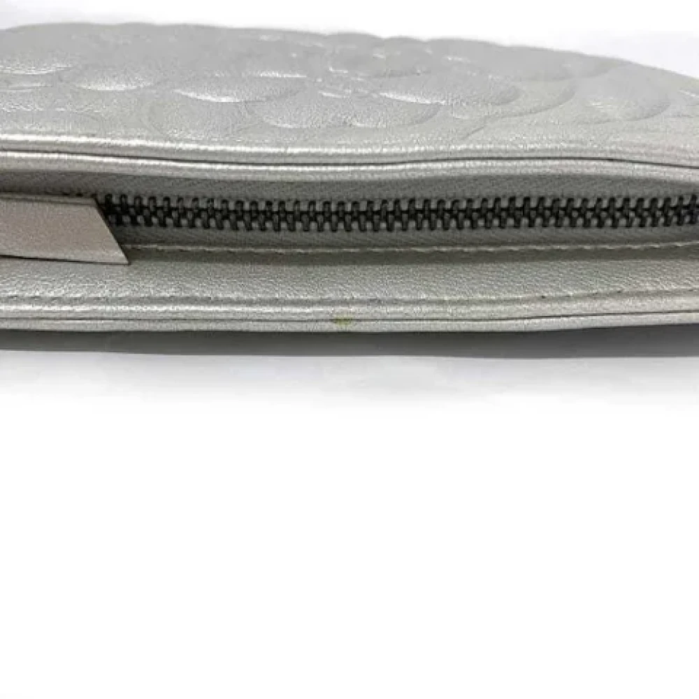Chanel Vintage Pre-owned Fabric chanel-bags White Dames