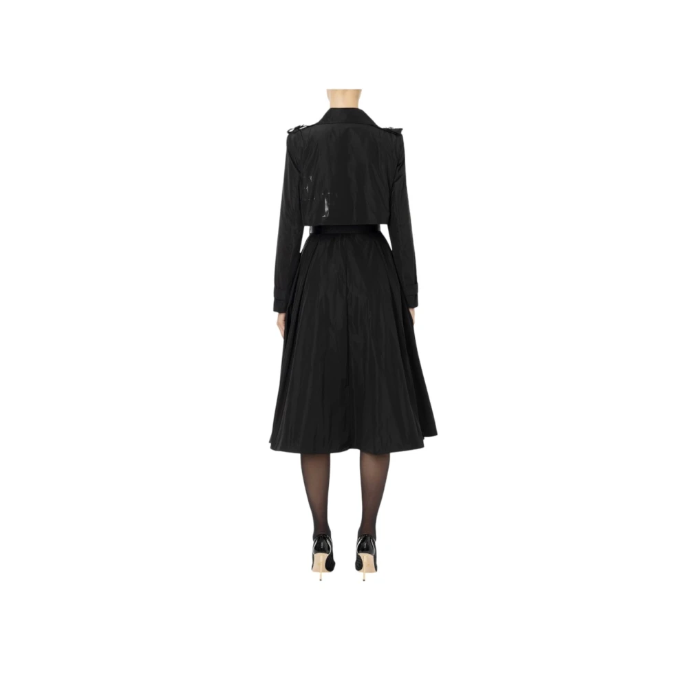 Elisabetta Franchi Stijlvolle Ruffle Blouse Black Dames