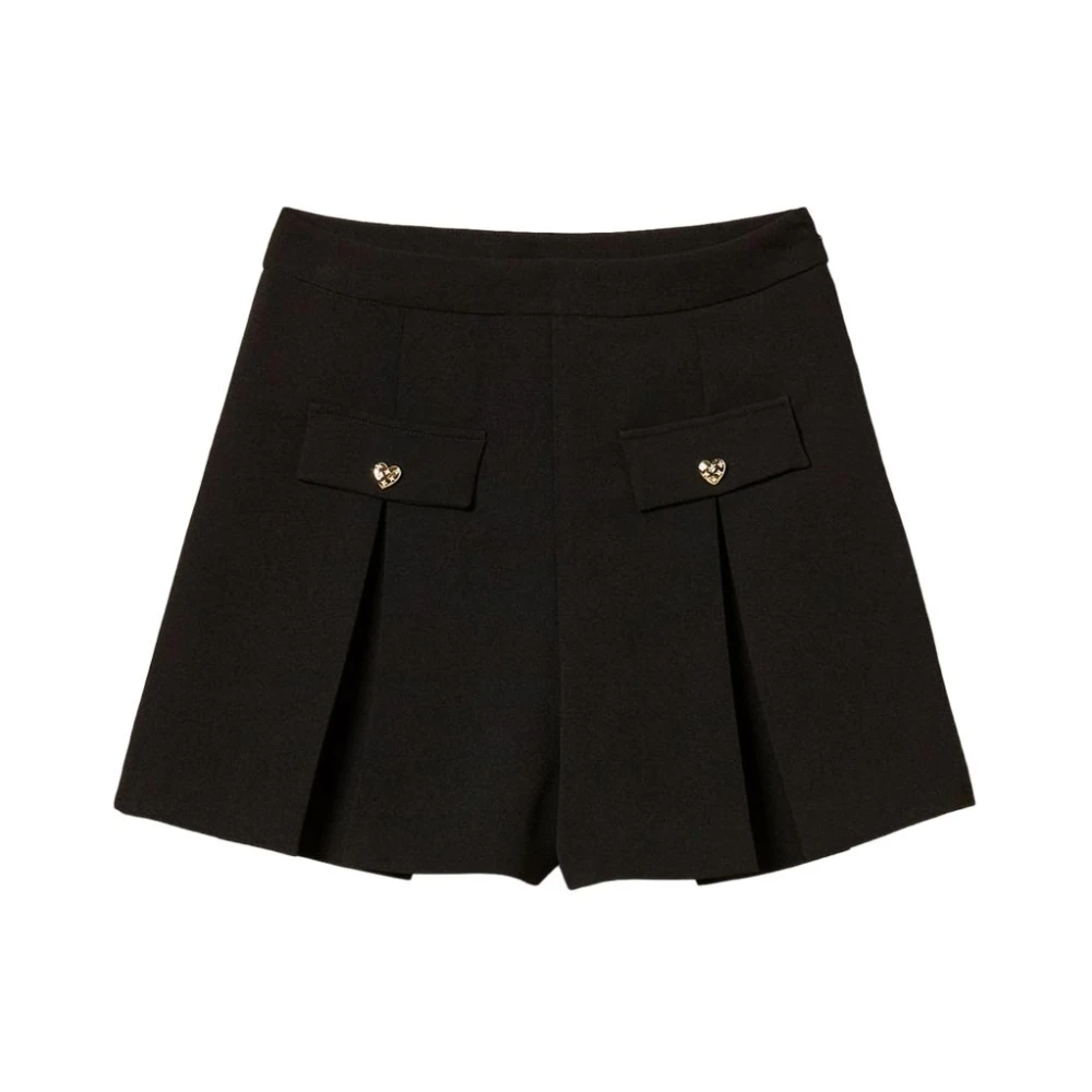 Twinset Donna Nero - Short Shorts - Shorts - S - Immagine 4