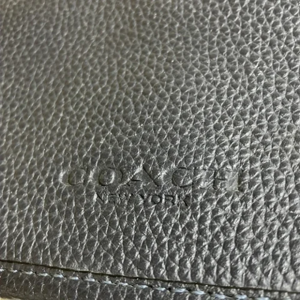 Coach Pre-owned Canvas shoulder-bags Black Dames