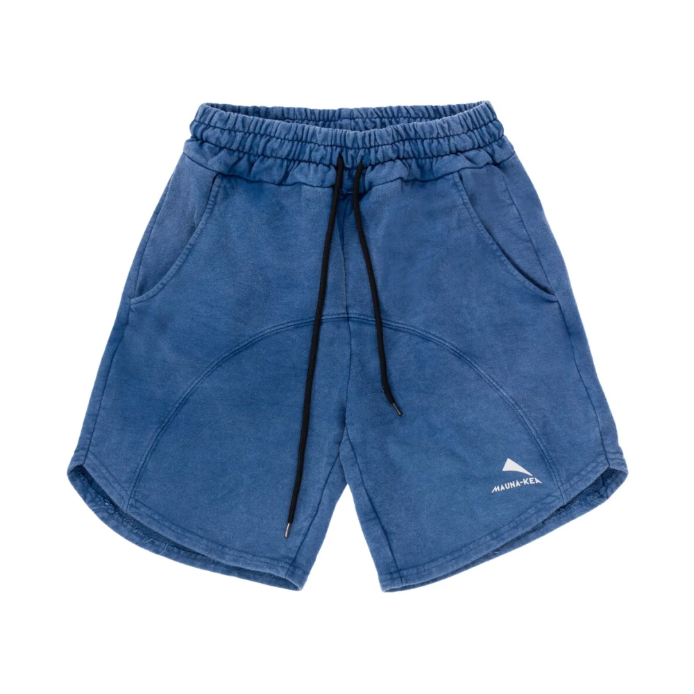 Mauna Kea Stone Washed Bermuda Shorts Blue Heren