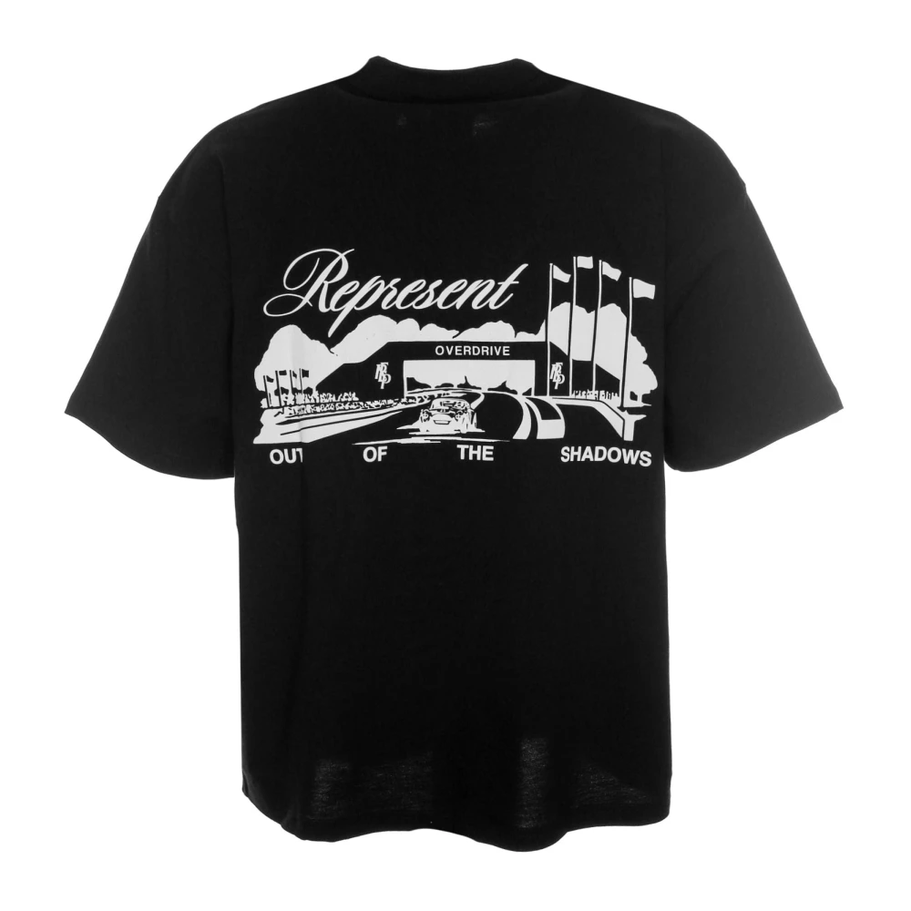 Represent Race Way Graphic Tee Black Heren