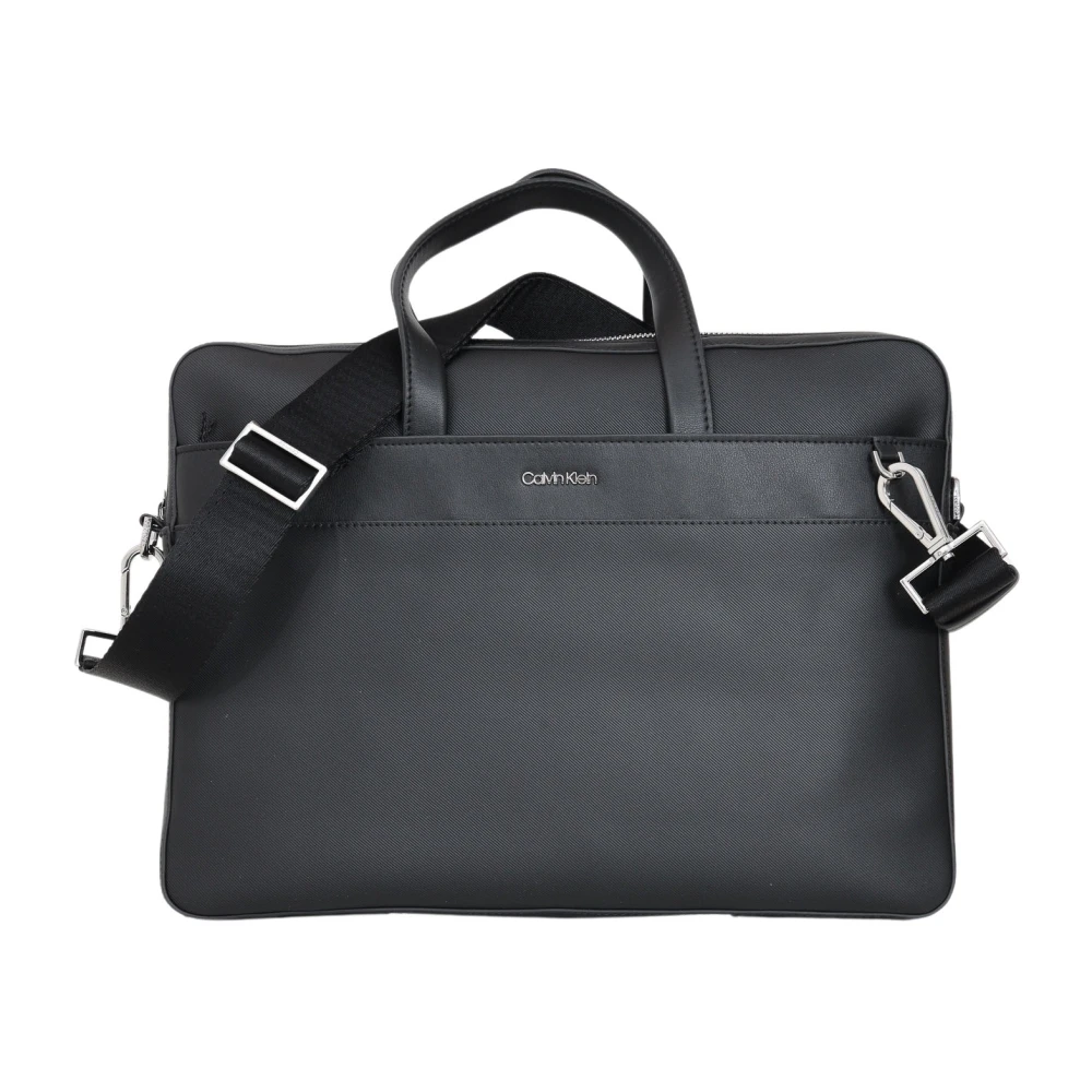 Calvin Klein Zwarte Torba Schoudertas Vrouwen Black Dames