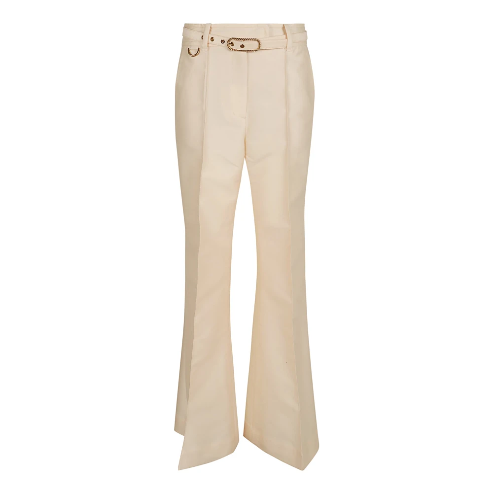 Zimmermann Elegante Witte Broek Aw24 White Dames