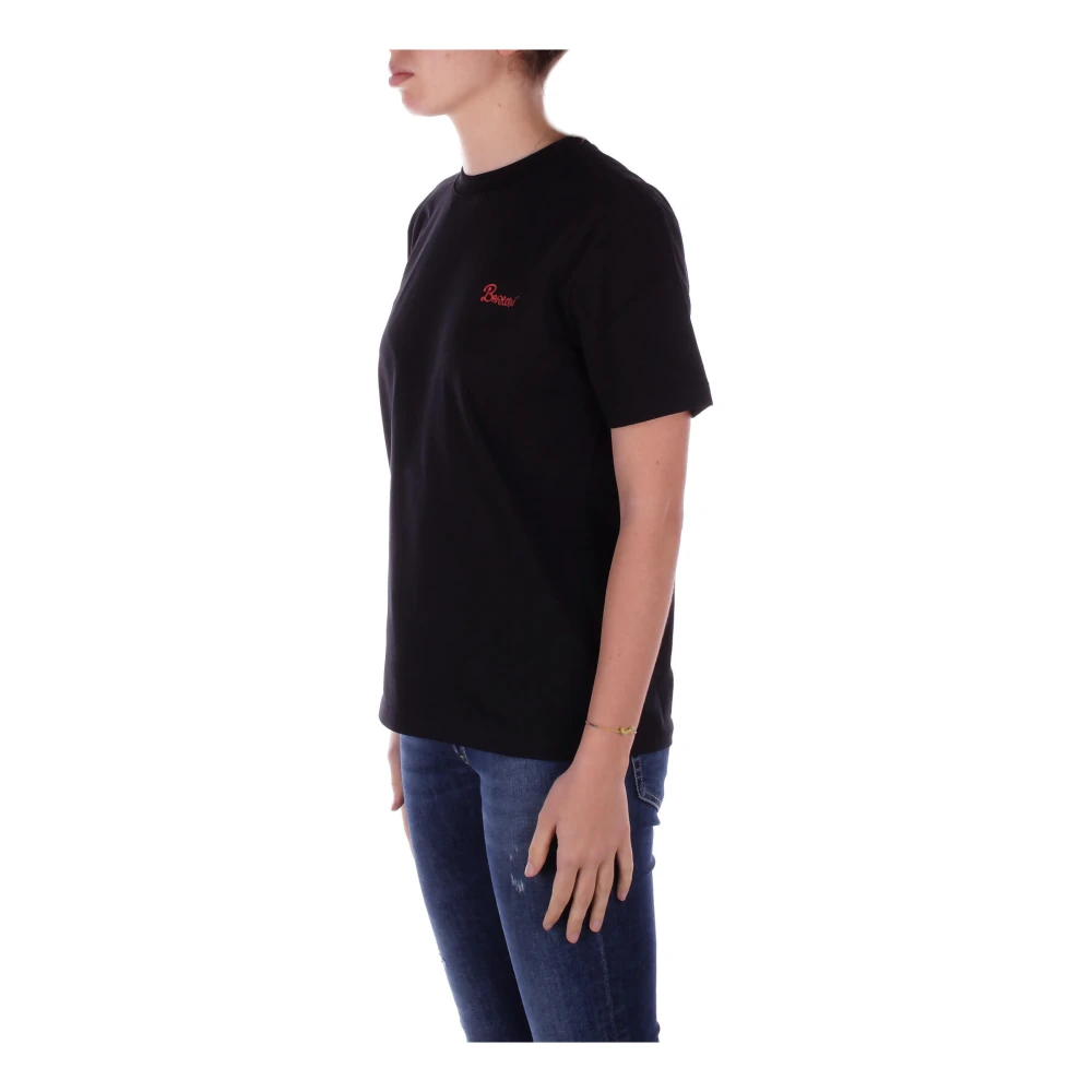 Barrow Zwart Logo T-shirt Black Dames