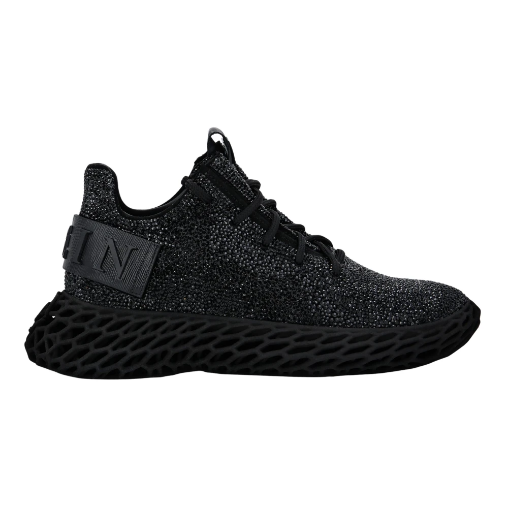 Philipp Plein Skeleton Runner Dames Schoenen Zwart