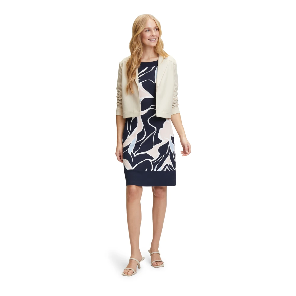 Betty Barclay Lange Mouw Casual Blazer Beige Dames