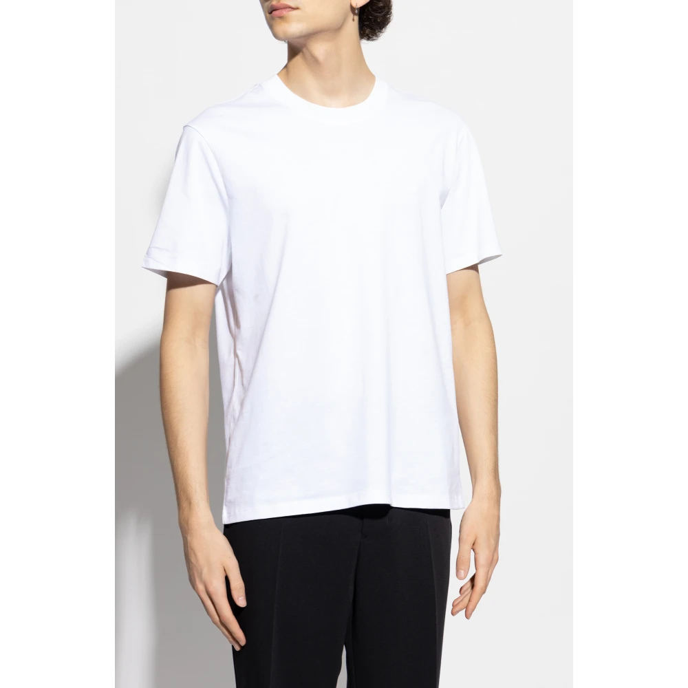 Ami Paris T-shirt met logo White Heren