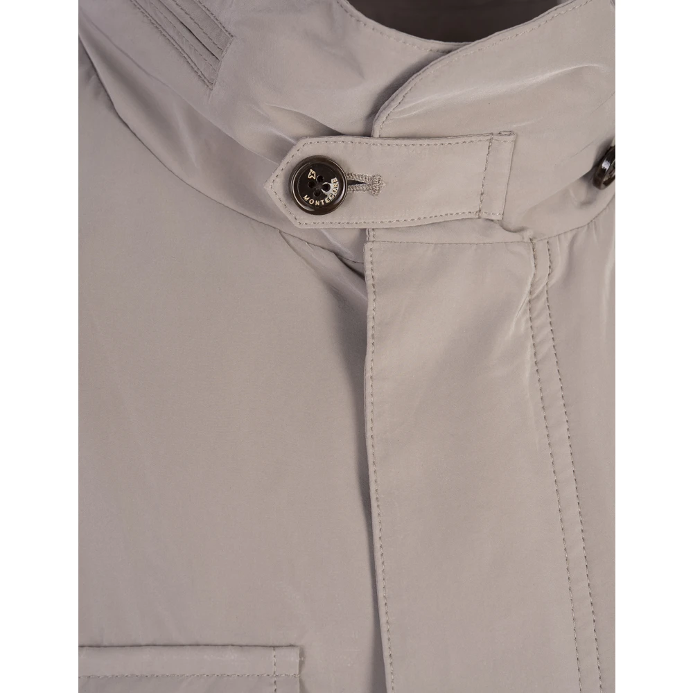 Montecore Grijze Katoenen Stijlvolle Shirt Gray Heren