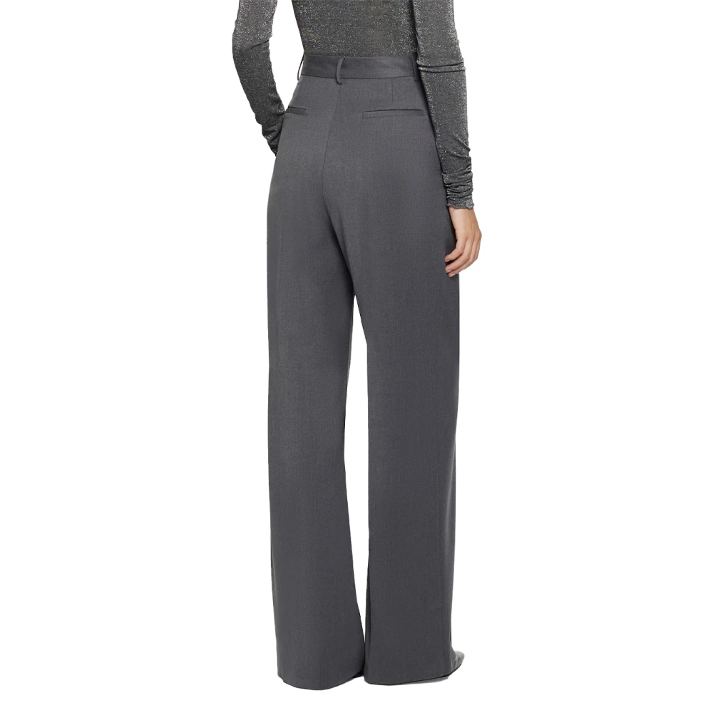 Simona Corsellini Wijde Acrylbroek Gray Dames