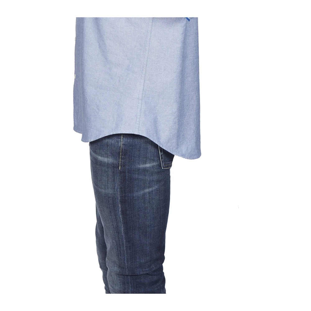 Dsquared2 Shirt met korte mouwen Blue Heren