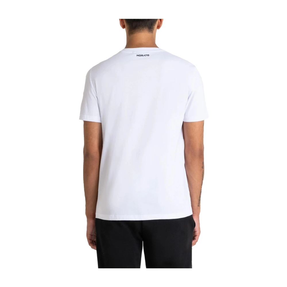 Antony Morato Cyberpunk Skull Print T-shirt White Heren