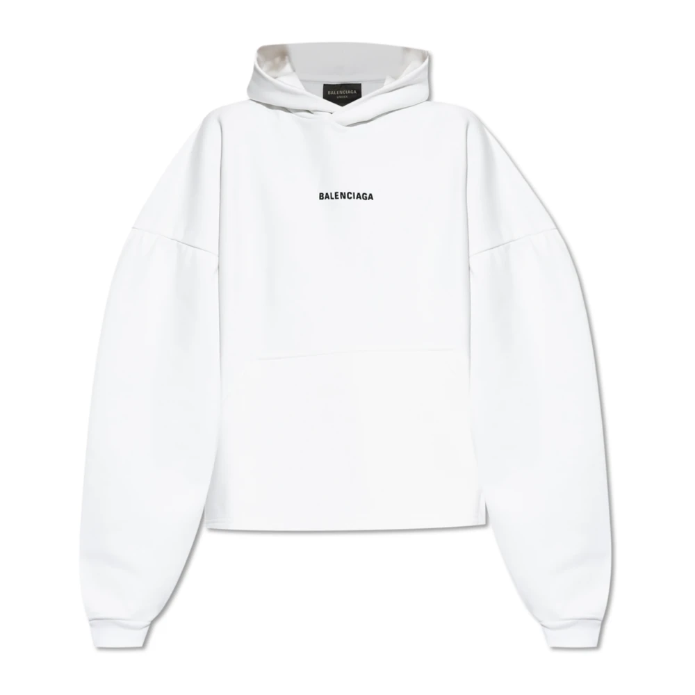 Balenciaga Sweatshirt met logo White Dames