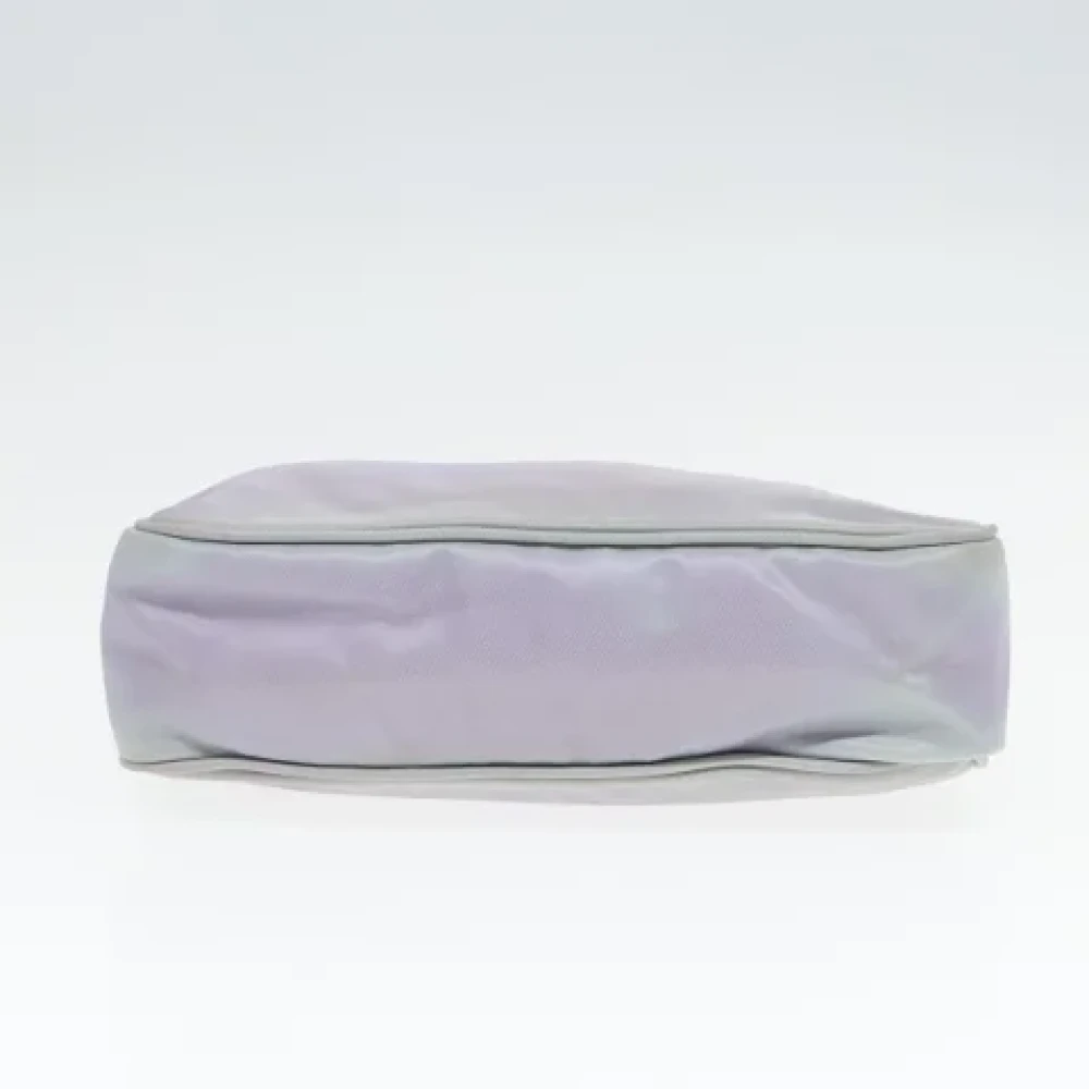 Prada Vintage Pre-owned Fabric prada-bags Purple Dames