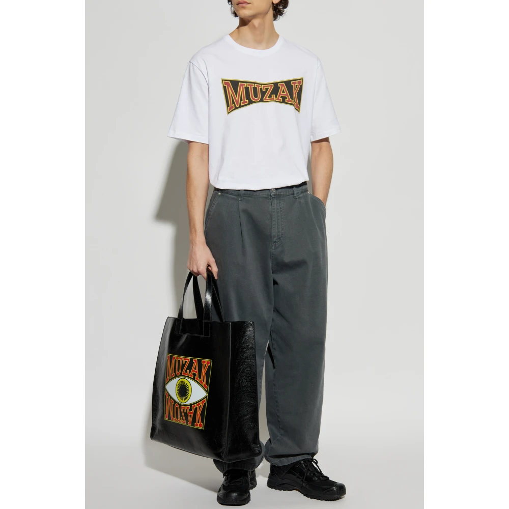 Bally T-shirt met print White Heren