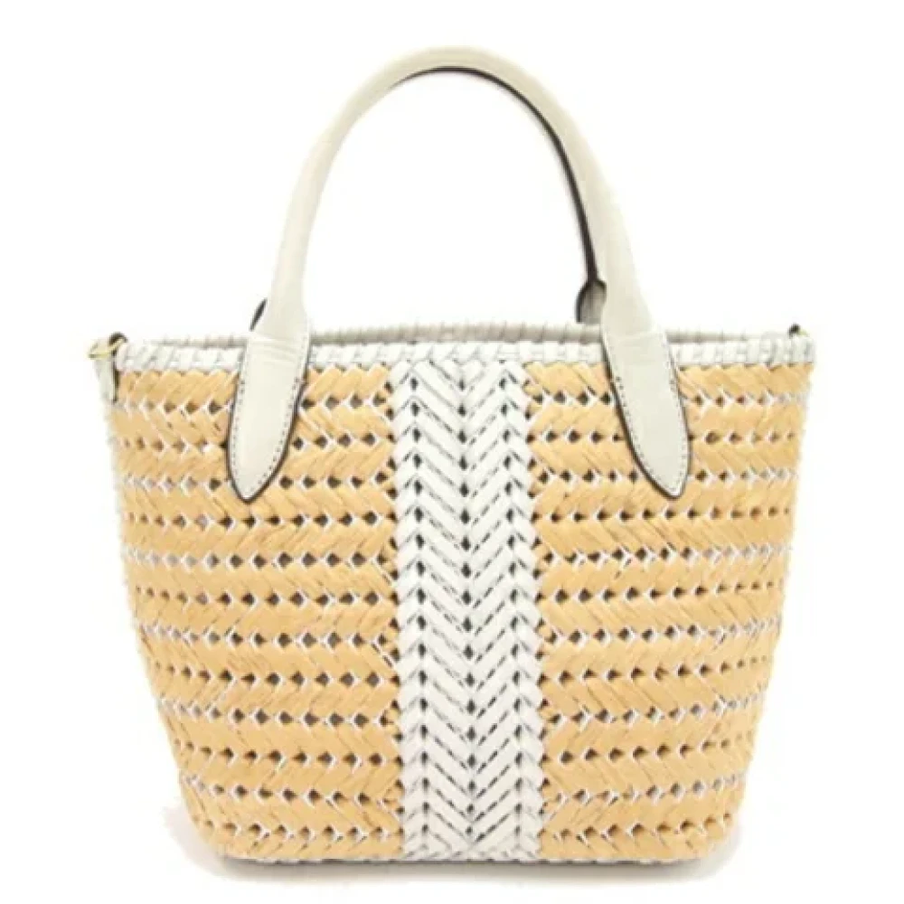Anya Hindmarch Pre-owned Canvas totes Beige Dames