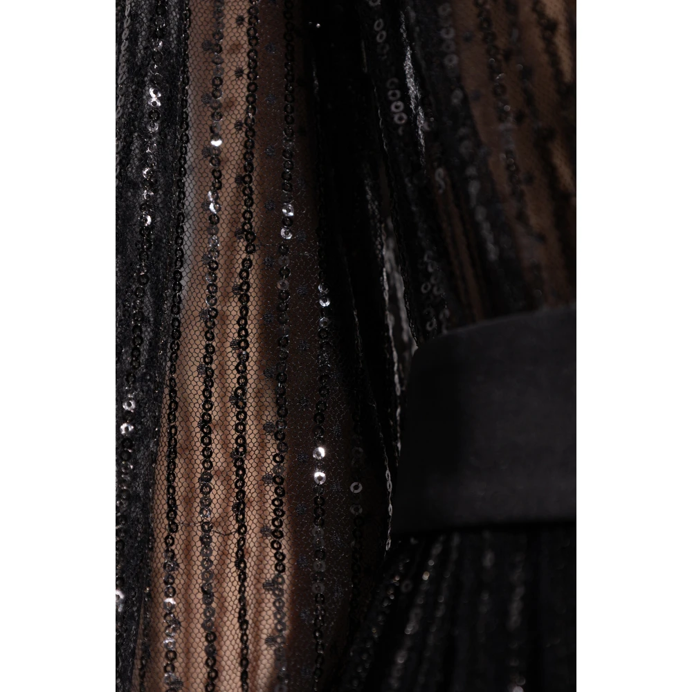 Dolce & Gabbana Paillettenjurk Black Dames