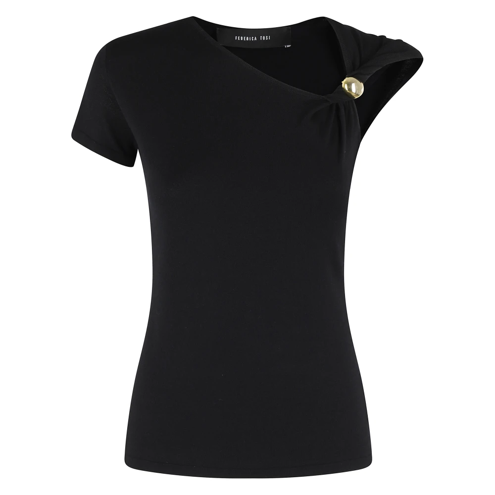 Federica Tosi Stretch viscose sieraden Black Dames