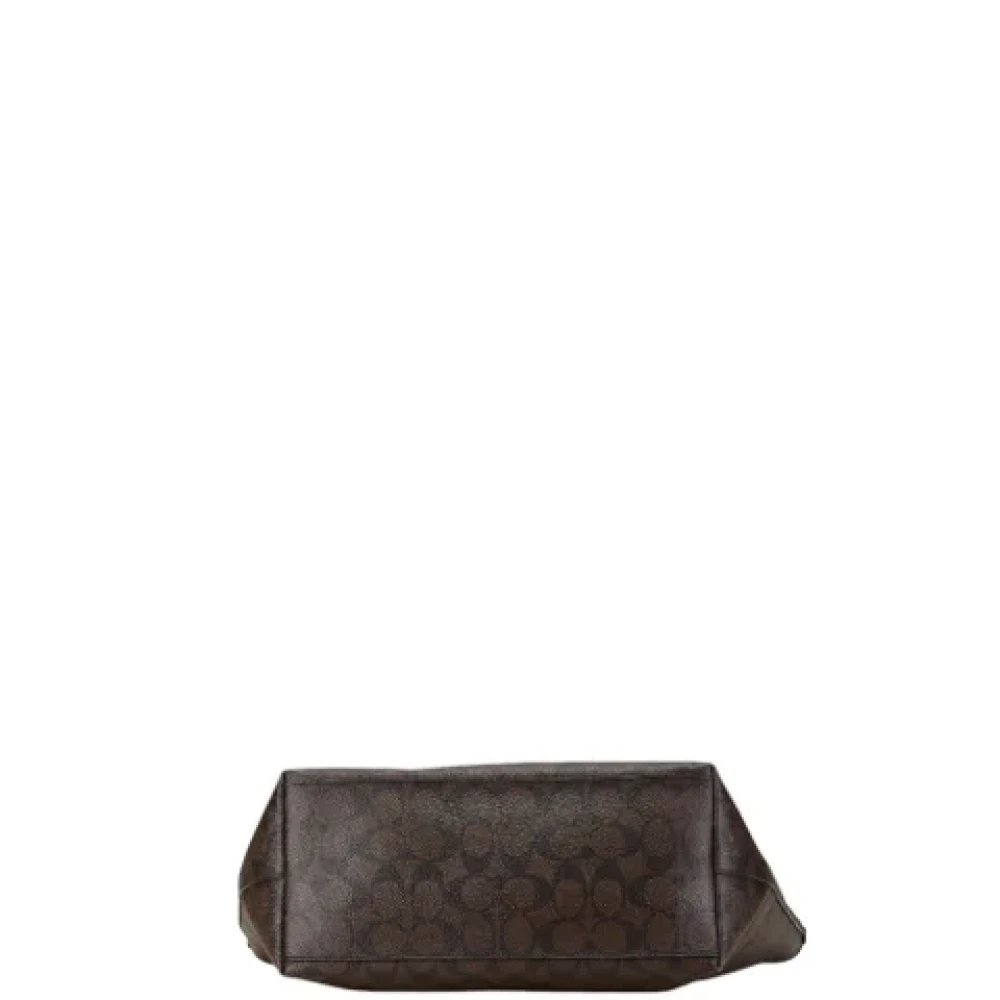 Coach Pre-owned Leather handbags Black Dames