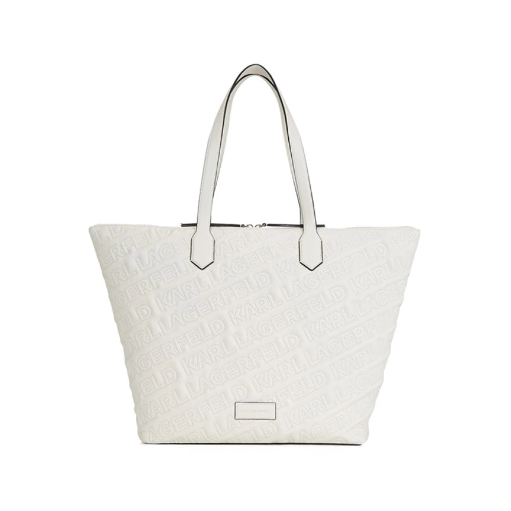 Karl Lagerfeld Pre-owned Tote Bags White Dames