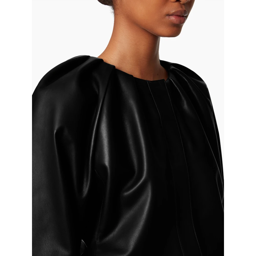 Nina Ricci Korte Bomber IN Nappa Black Dames