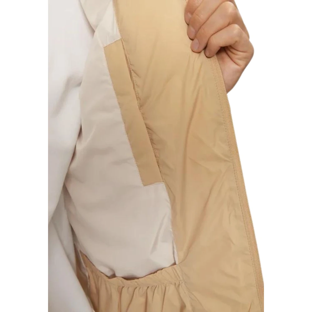Tommy Hilfiger Beige Hooded Pufferjas Beige Heren