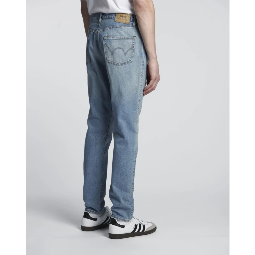 Edwin Slim Tapered Blauwe Jeans Blue Heren