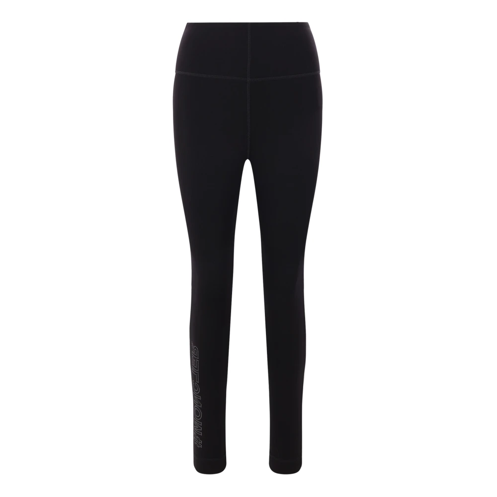 Moncler Zwarte Grenoble Broek Black Dames